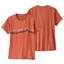 Patagonia Capilene Cool Daily Graphic T-Shirt Women's Ridge Stripe Quartz Coral X-Dye
